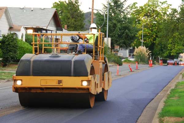 Asphalt Roller — Stock Photo, Image