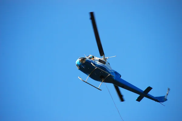 Helicóptero de incêndio — Fotografia de Stock