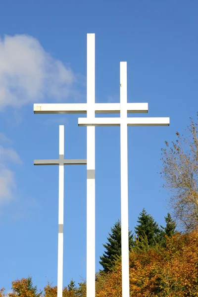 Três cruzes — Fotografia de Stock