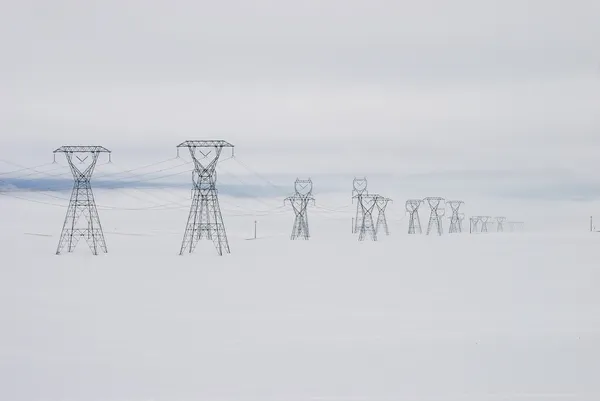 Energia de inverno — Fotografia de Stock