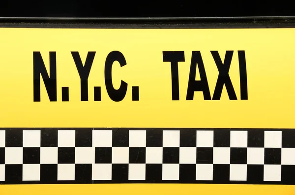 NYC taksi — Stok fotoğraf