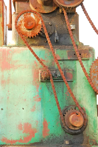 Chain and Gears — Stock Photo, Image