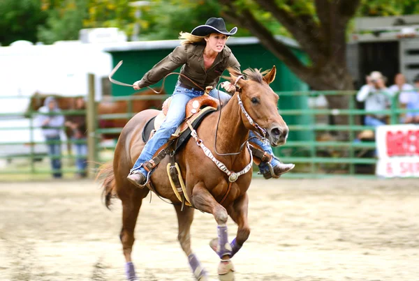 Barrel Racing — Stock Photo, Image