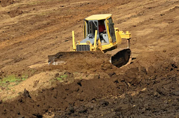 Hill bulldozer — Foto Stock