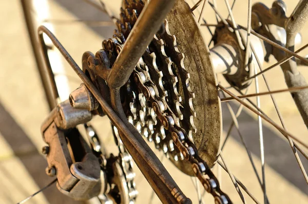 Ingranaggi bici — Foto Stock