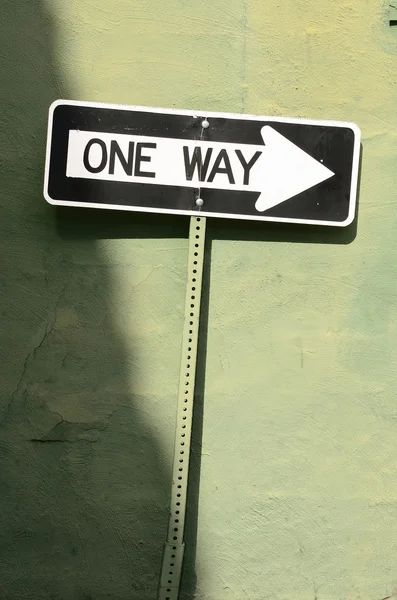 One way alley — Stock Photo, Image