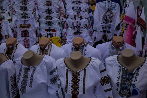 Korosten Ukraine September 2021 Ein Traditioneller Handwerkermarkt Unter Freiem Himmel — Stockfoto