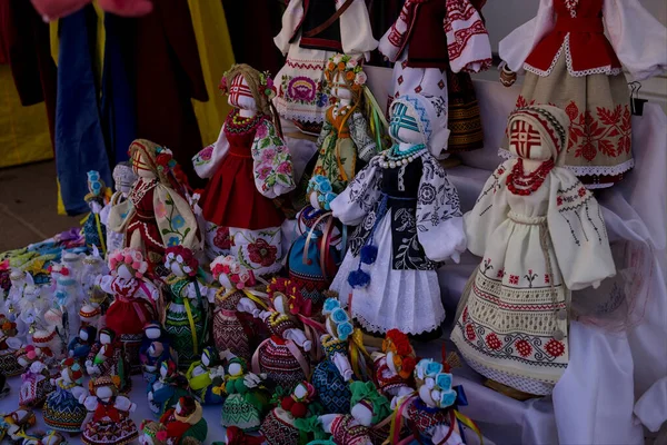 Коростень Украина Сентября 2021 Года Традиционная Ярмарка Ремесел Открытым Небом — стоковое фото