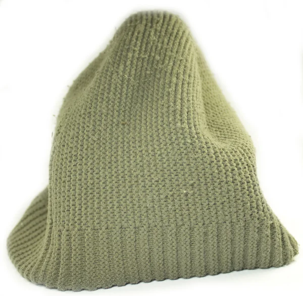 Cappello moderno in lana lavorato a maglia — Foto Stock