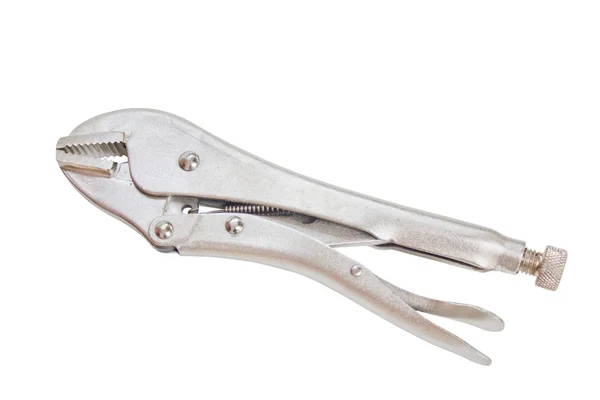 Locking Pliers With Closed Jaws. — Stock Photo, Image