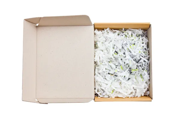 Open paper box — Stock Photo, Image