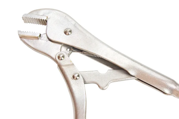 Locking Pliers With Opened Jaws. Stock Image