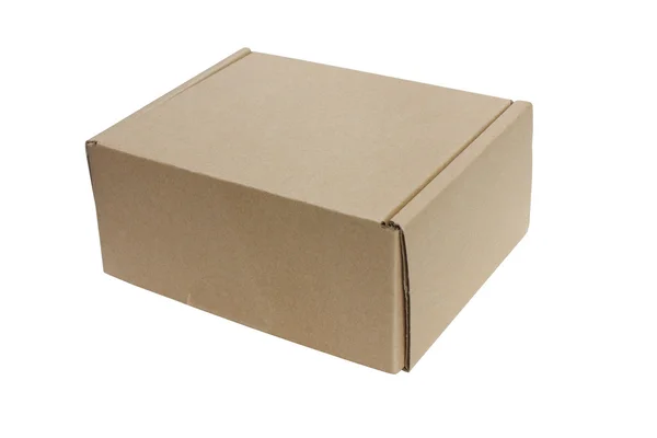 Paper Box On White Background. — Stock Photo, Image