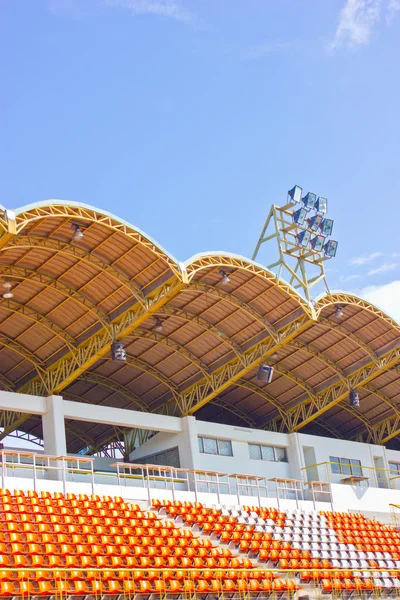 Asiento del estadio vacío . — Foto de Stock