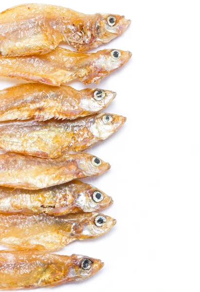 Liten stekt fisk. — Stockfoto