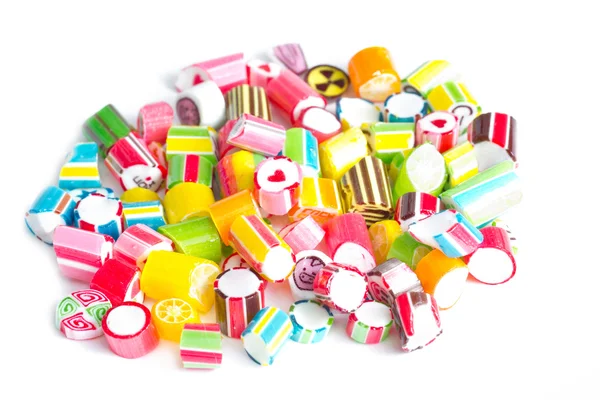 Chiudi caramelle colorate . — Foto Stock