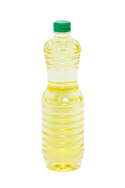 Botella de aceite de girasol . —  Fotos de Stock