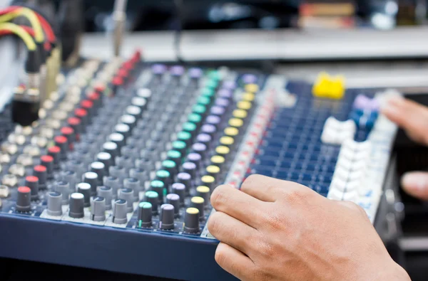 Sound mixer. — Stock Photo, Image