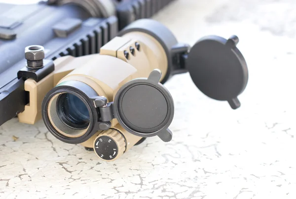 Sniperscope of a gun. — Stock Photo, Image