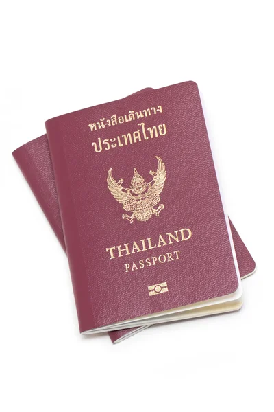 Thailändische elektronische Reisepässe — Stockfoto