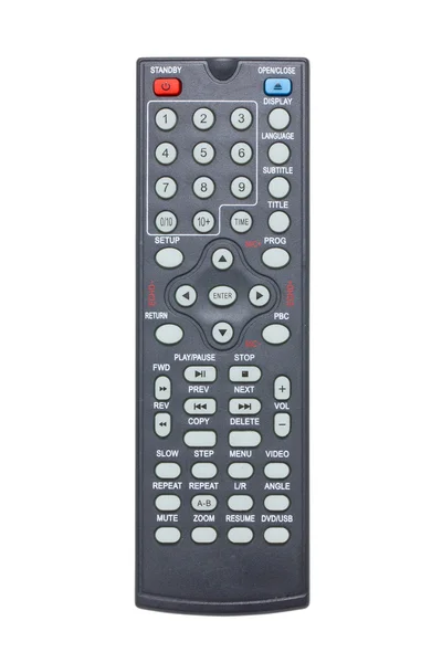 TV remote control isolated on white. — Stock Photo, Image
