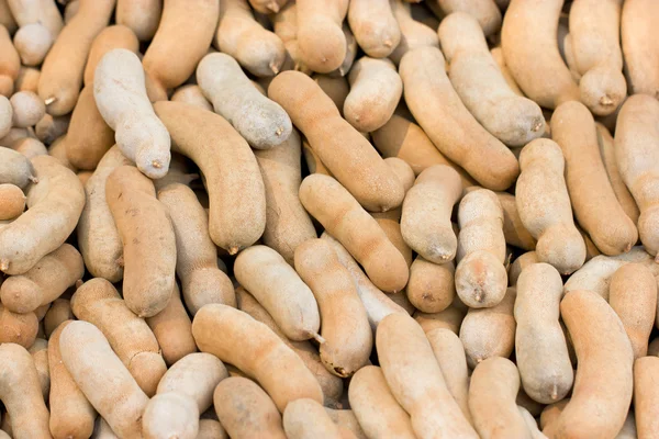 Tamarindenfrucht. — Stockfoto