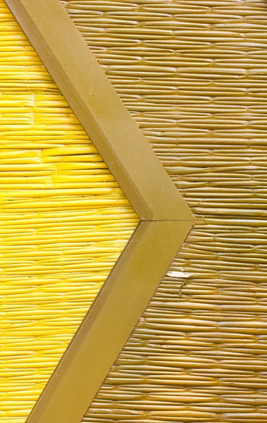 Bambusmatte Hintergrundmalerei — Stockfoto