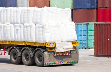 kamyon cargo için bağlantı noktasını taşıma.