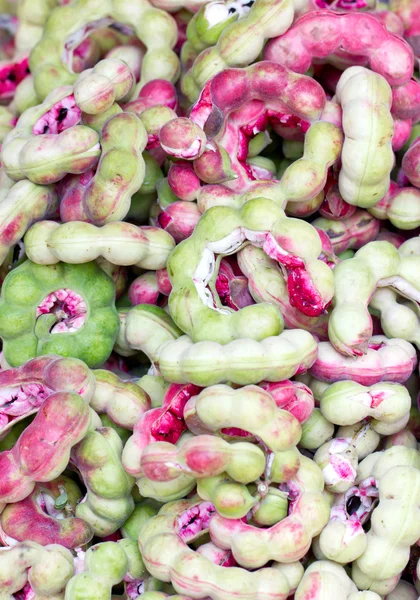 Fruta del tamarindo de Manila — Foto de Stock