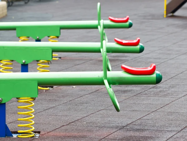 Colorful seesaw. — Stock Photo, Image