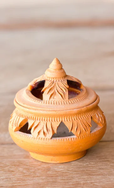 Artículos de cerámica tailandesa artística . — Foto de Stock