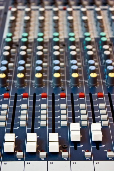 Sound mixer recording studio. — Stock Photo, Image