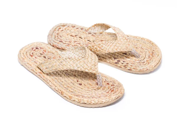 Flipflop Made By Water hyacinth — Stock Photo, Image