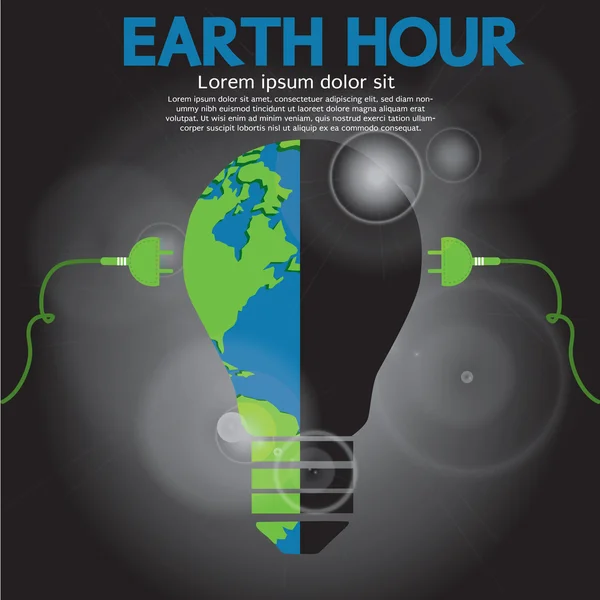 Hora da Terra —  Vetores de Stock