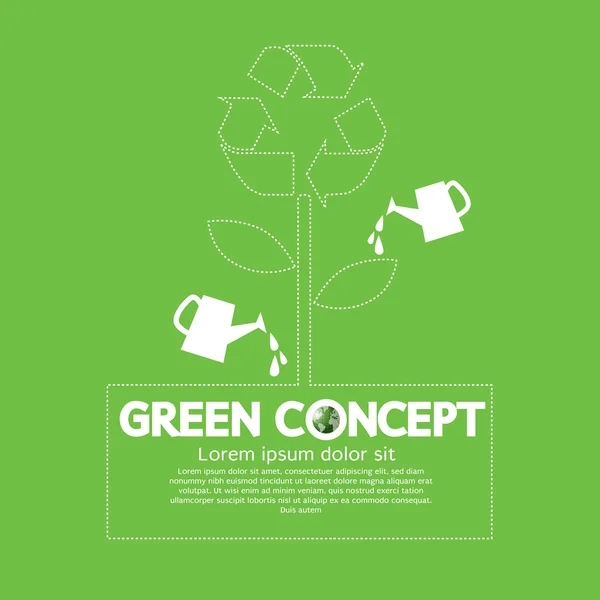 Écologie concept fond . — Image vectorielle