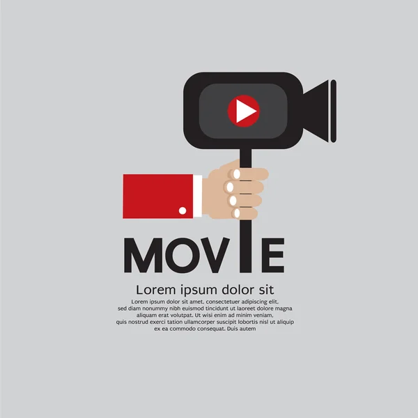 Movie Maker — Stock Vector