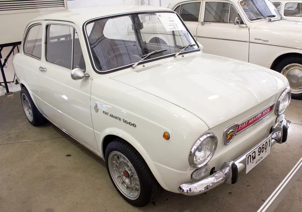 Fiat 850 Abarth 1000 843CC em exibição — Fotografia de Stock