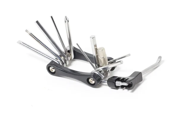 Hex Wrench, Portable Bicycle Tool. — Stock Photo, Image