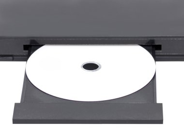 DVD içinde açık tepsiyi kapatın..