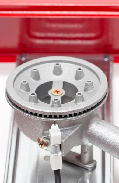 Close Up Shot of Portable Stove Burner Without Fire. — Stock Photo, Image