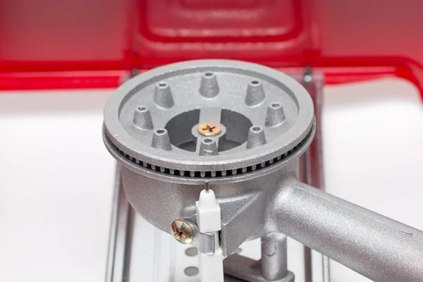 Close Up Shot of Portable Stove Burner Without Fire. — Stock Photo, Image