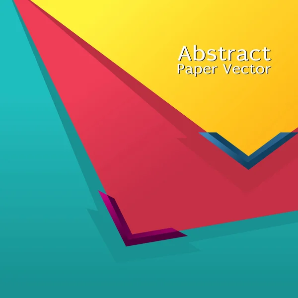 Abstraktní papírové pozadí vektor — Stockový vektor