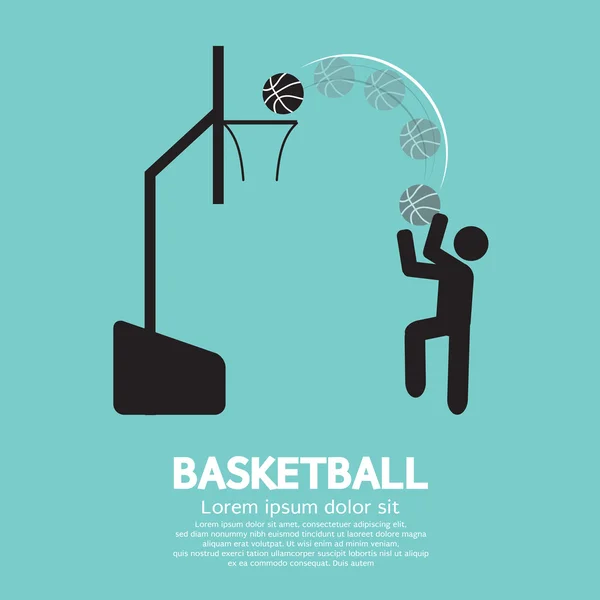 Basketball Vector Illustration — Stock Vector