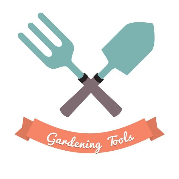 Gardening Tool Vector Illustration — Stock Vector