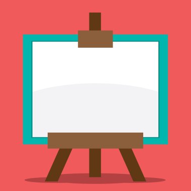 şövale vektör çizim