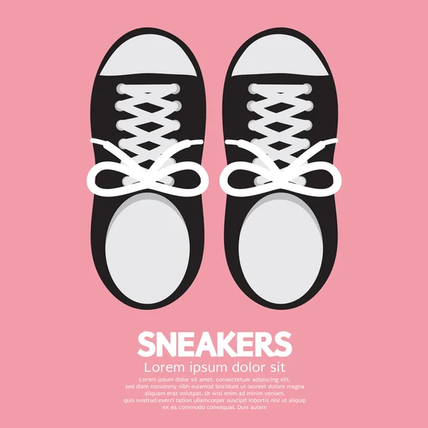 Sneakers vector illustratie — Stockvector