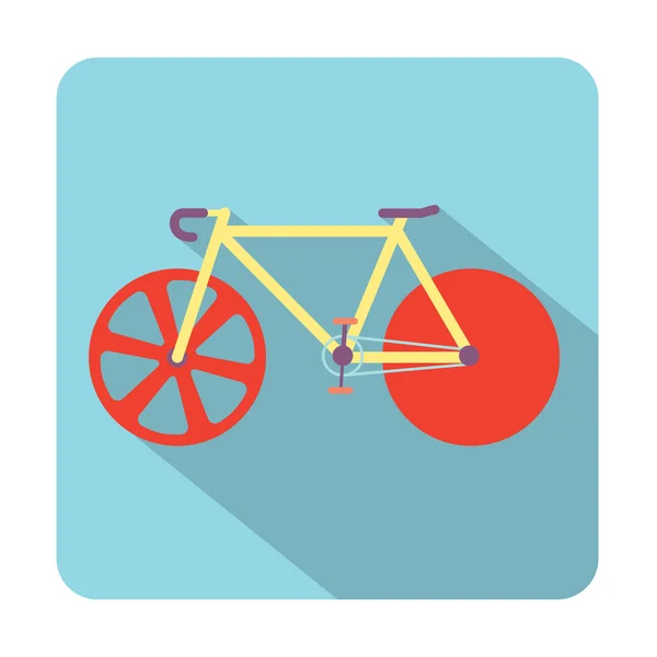 Bisiklet vektör çizim — Stok Vektör