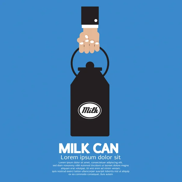 牛奶可以矢量图 — 图库矢量图片