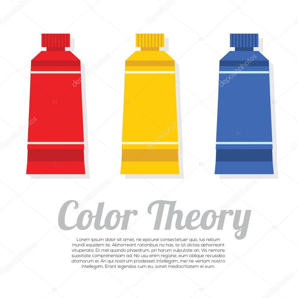 Set of Primary Color Tubes