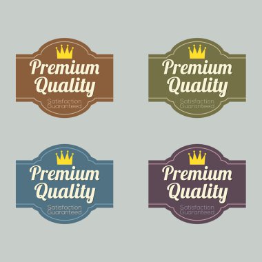 retro vintage etiket kümesi